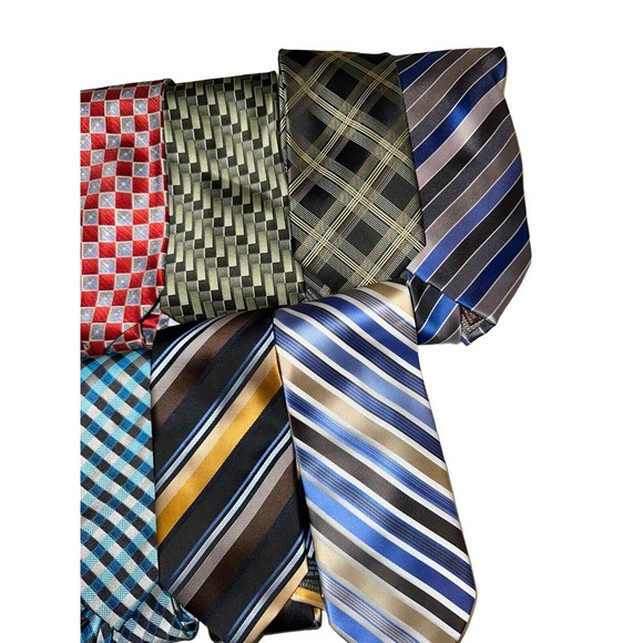 Covington Tie Lot of 13, 100% silk - Picture 2 of 4